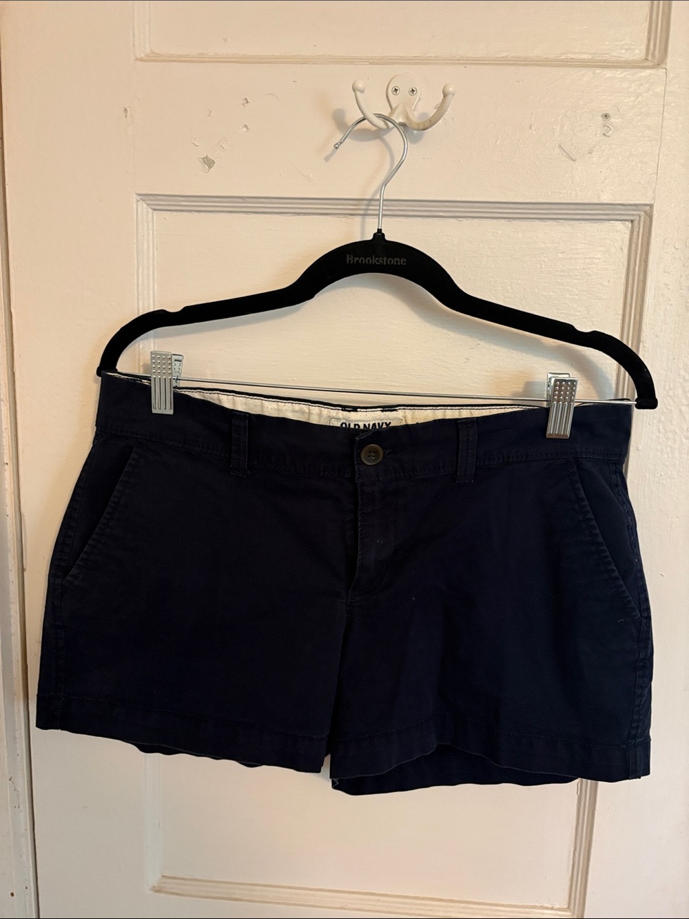 Old Navy Navy Blue Women's Chino Shorts